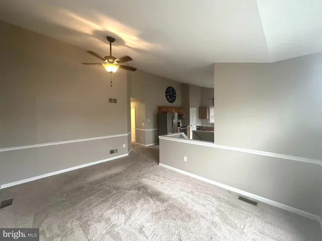a view of a livingroom with a fireplace