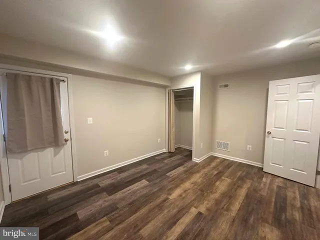 wooden floor in an empty room