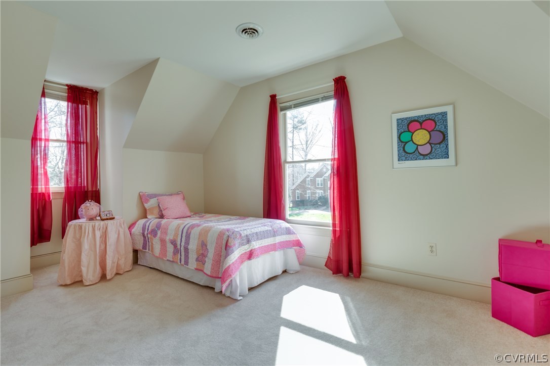 13806 Beechwood Point Road Midlothian, VA 23112 - Photo 37 of 48 a bedroom with a bed and a large window