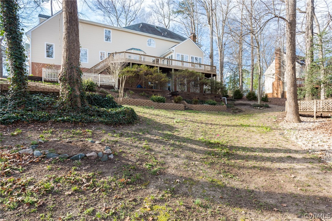 13806 Beechwood Point Road Midlothian, VA 23112 - Photo 5 of 48 a house view with a outdoor space