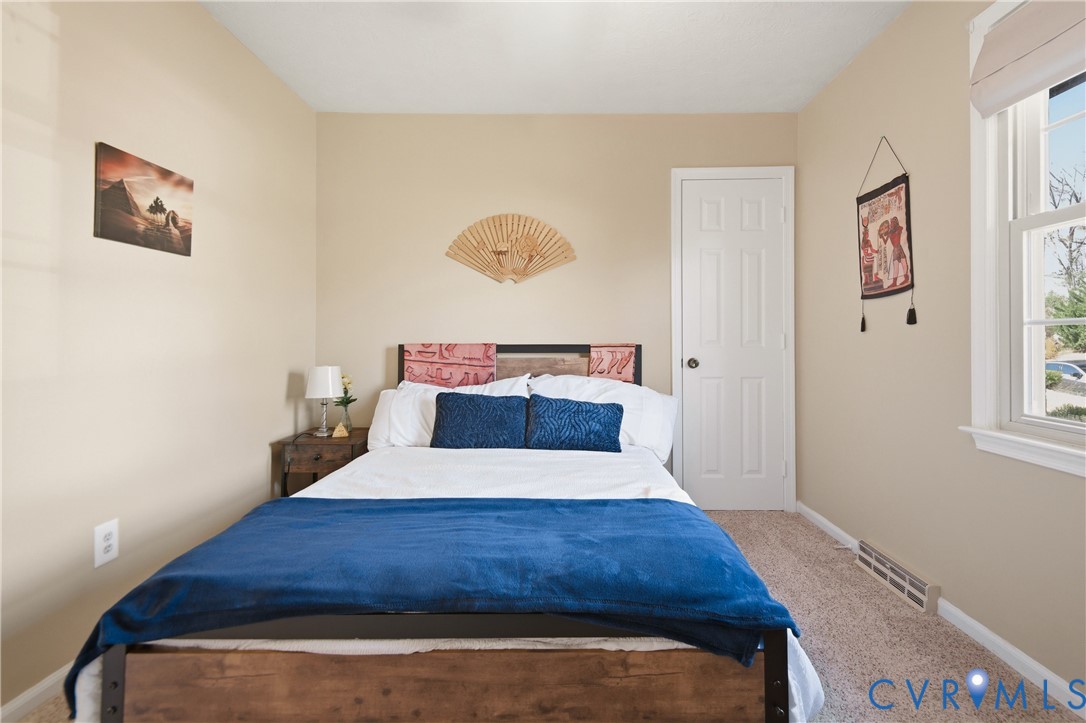 107 Oxford Road Hopewell, VA 23860 - Photo 35 of 50 Bedroom featuring neutral wall color, carpeted flo