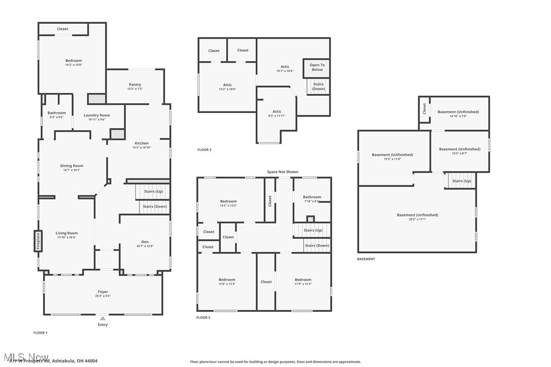 977 West Prospect Road Ashtabula, OH 44004 - Photo 42 of 42 View of property floor plan