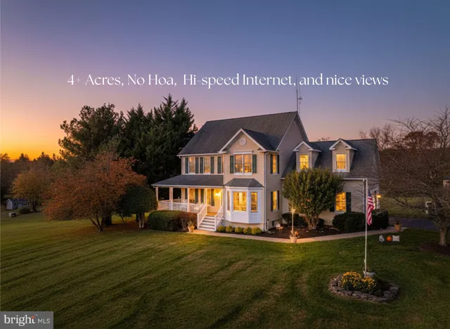 a view of a lake with a mountain in the background