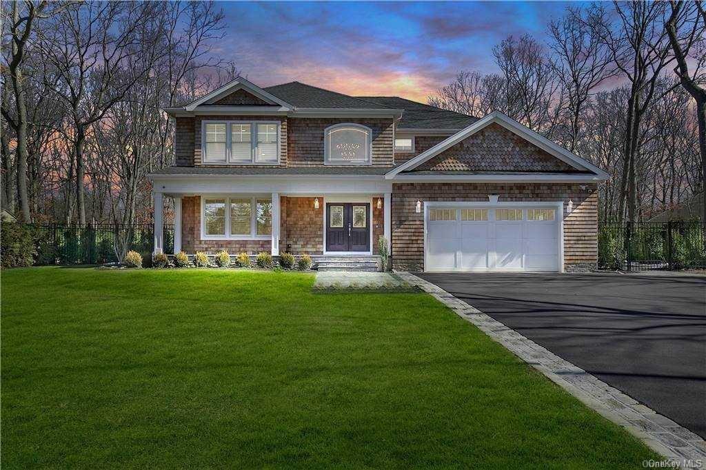 Lot 2 Wading River Road Manorville, NY 11949 - Photo 26 of 28 Craftsman house with a garage and a yard. FOR MARKETING PURPOSES ONLY!
