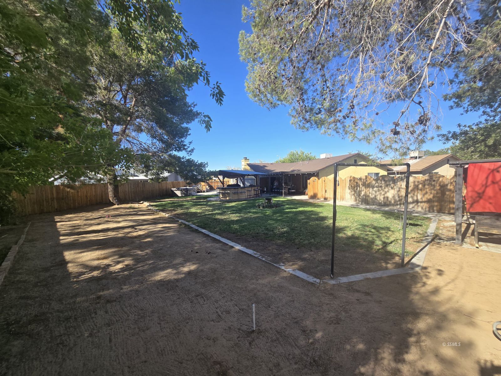 201 East Benson Avenue Ridgecrest, CA 93555 - Photo 25 of 35 a view of yard with patio