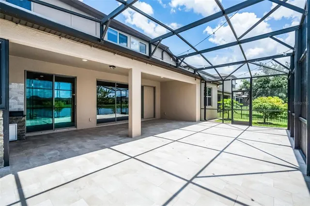 a view of a city with an ocean