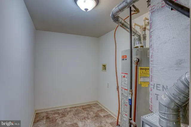 a view of room that has windows