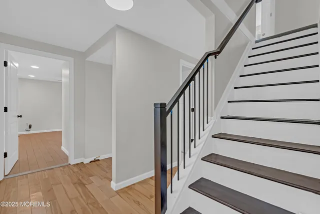 wooden floor in an empty room