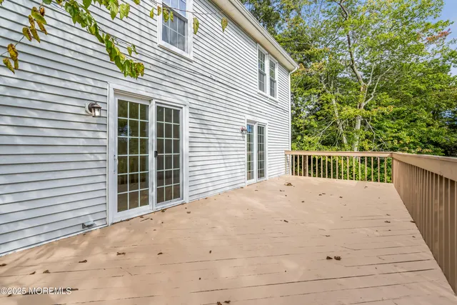 a view of balcony and deck