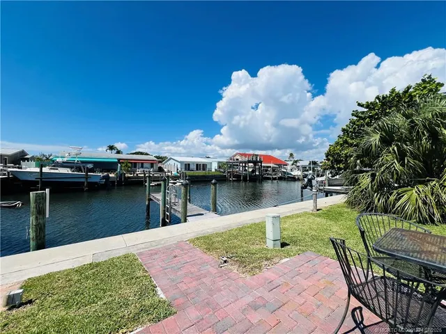 a view of a lake in middle of the lake