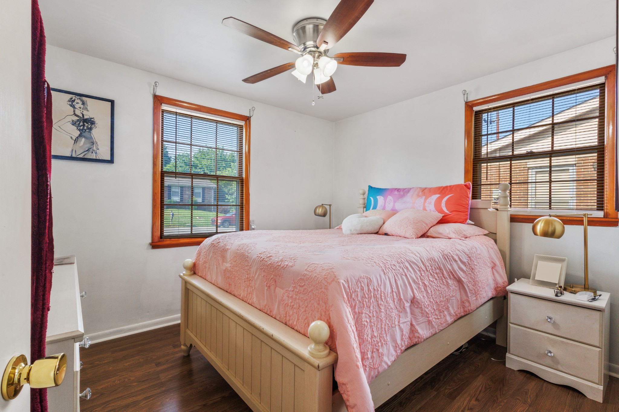 528 Singer Drive Madison, TN 37115 - Photo 10 of 24 a bedroom with a bed and a large window