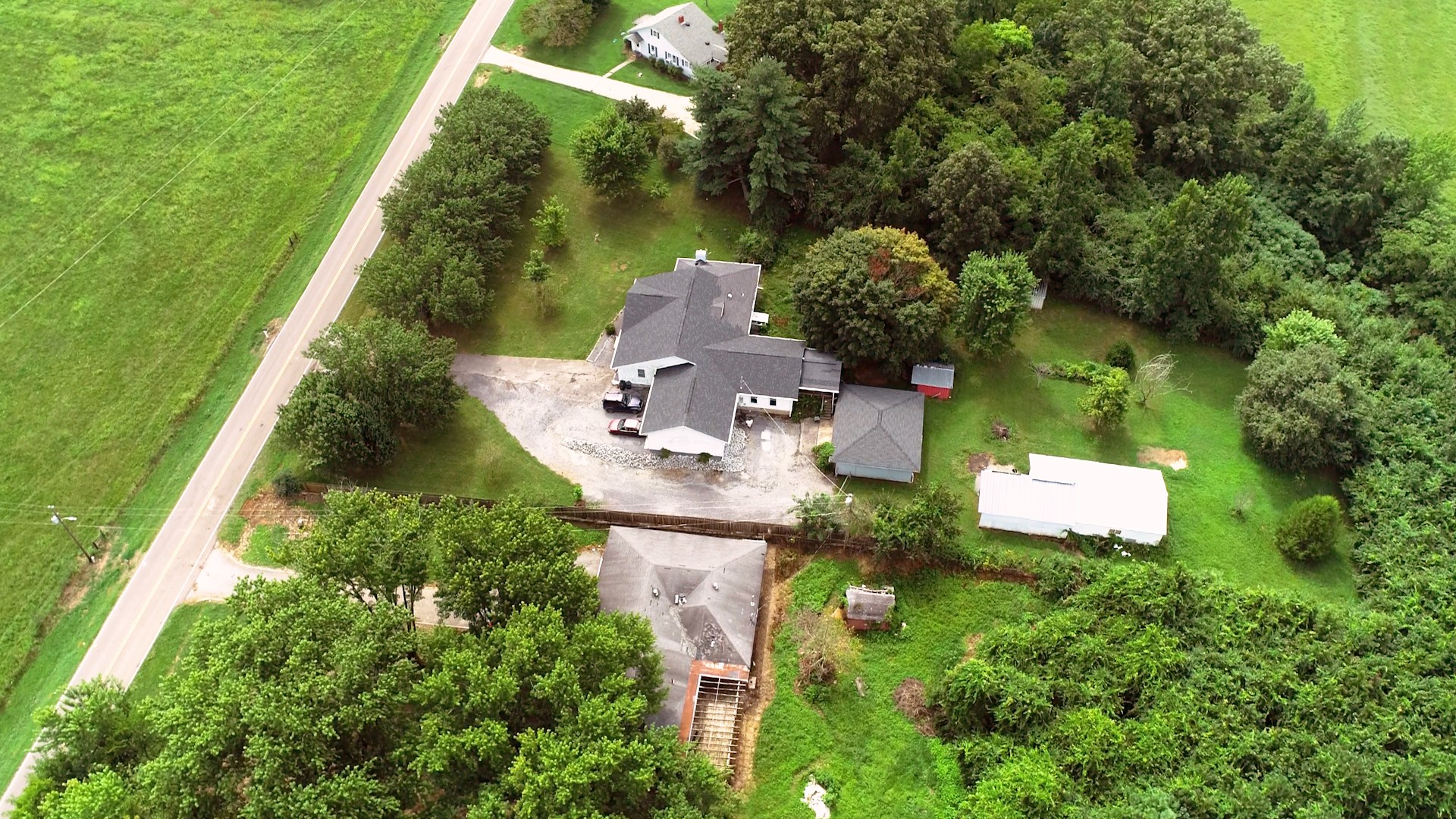 31129 Ardmore Ridge Road Ardmore, TN 38449 - Photo 48 of 50 an aerial view of a house with a yard