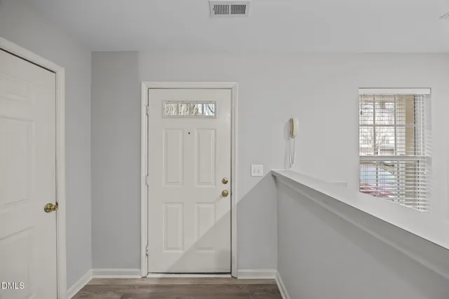 a view of room with window