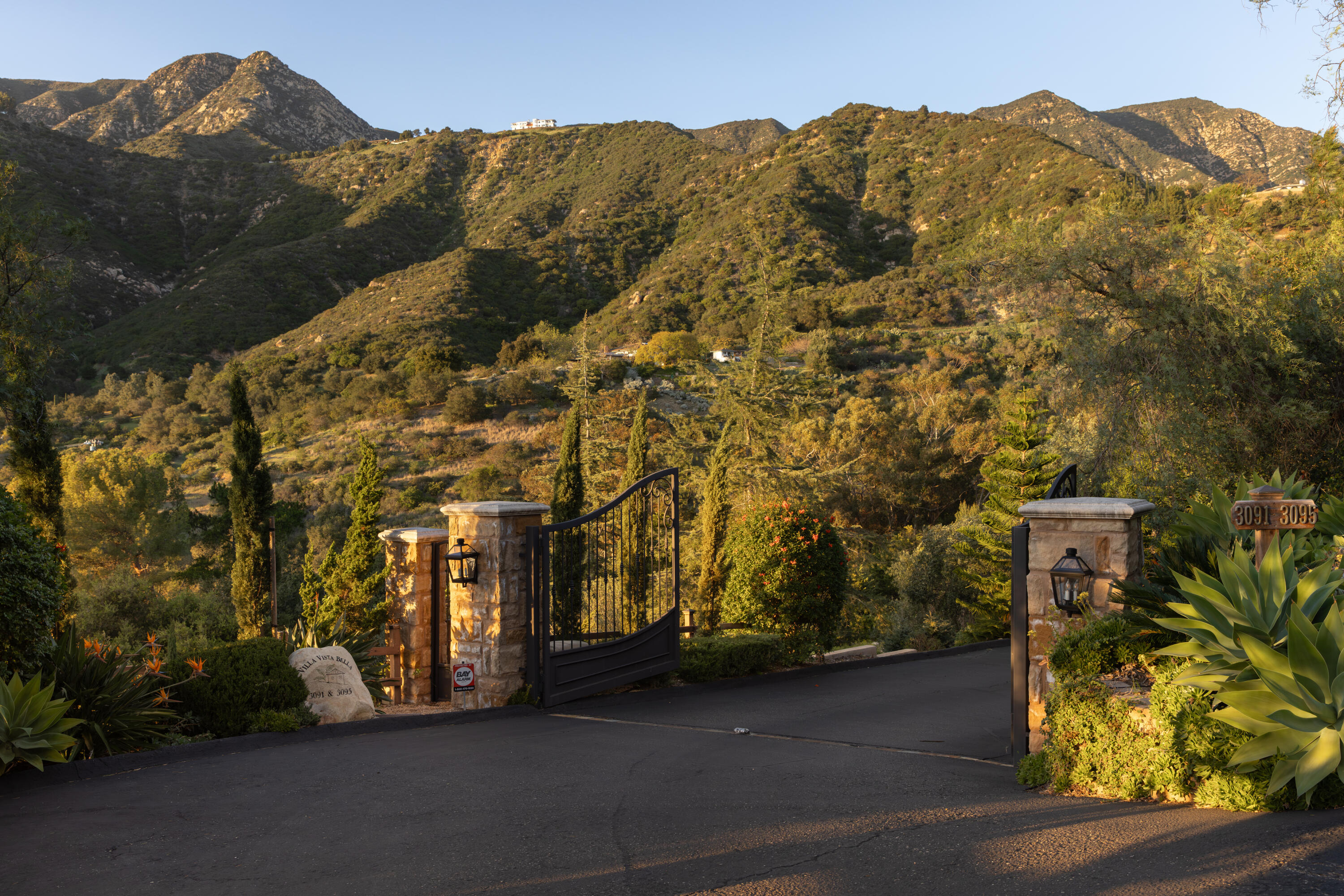 3091 Hidden Valley Lane Montecito, CA 93108 - Photo 51 of 62 a view of a street with a building in the background