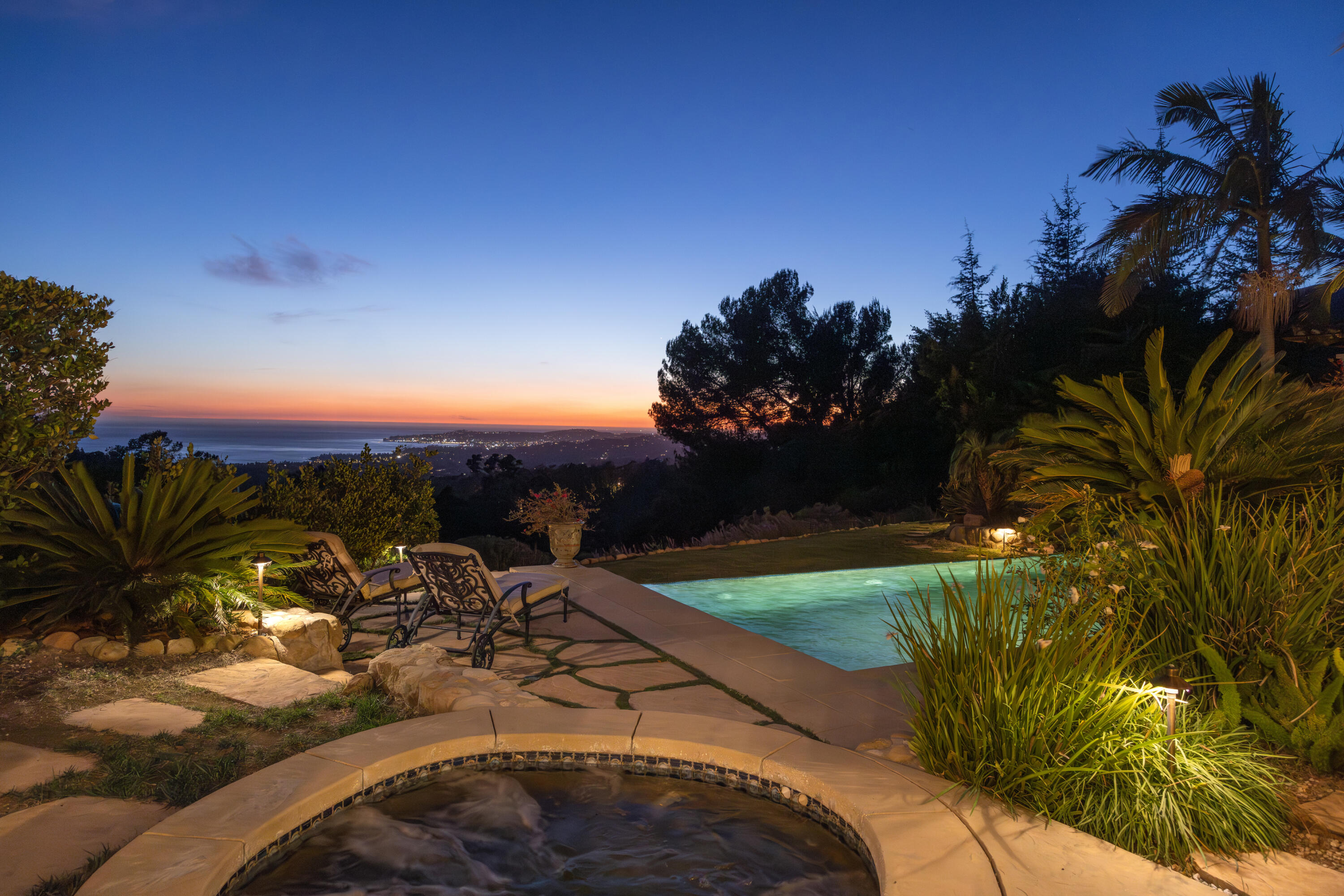 3091 Hidden Valley Lane Montecito, CA 93108 - Photo 62 of 62 a view of a swimming pool with a yard