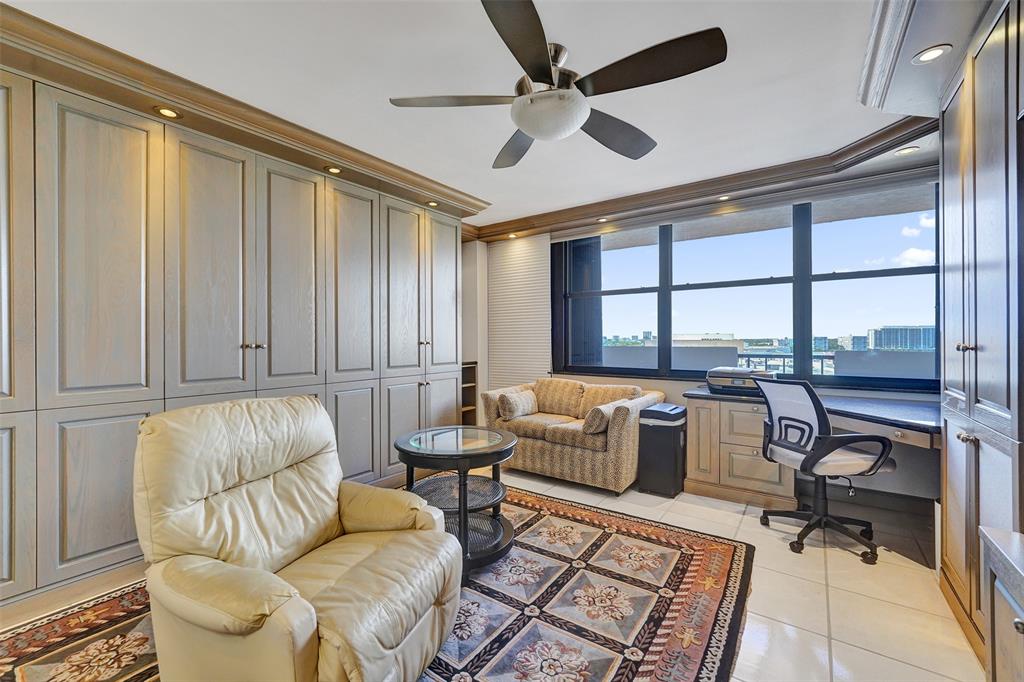 936 Intracoastal Drive, Unit 12C Fort Lauderdale, FL 33304 - Photo 21 of 65 a living room with furniture and a large window