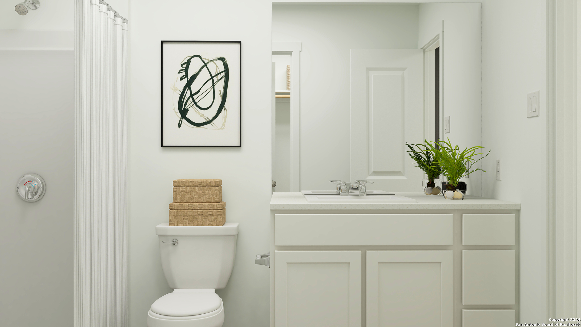 11532 Chestnut Rose Converse, TX 78109 - Photo 19 of 20 a bathroom with a toilet and a sink