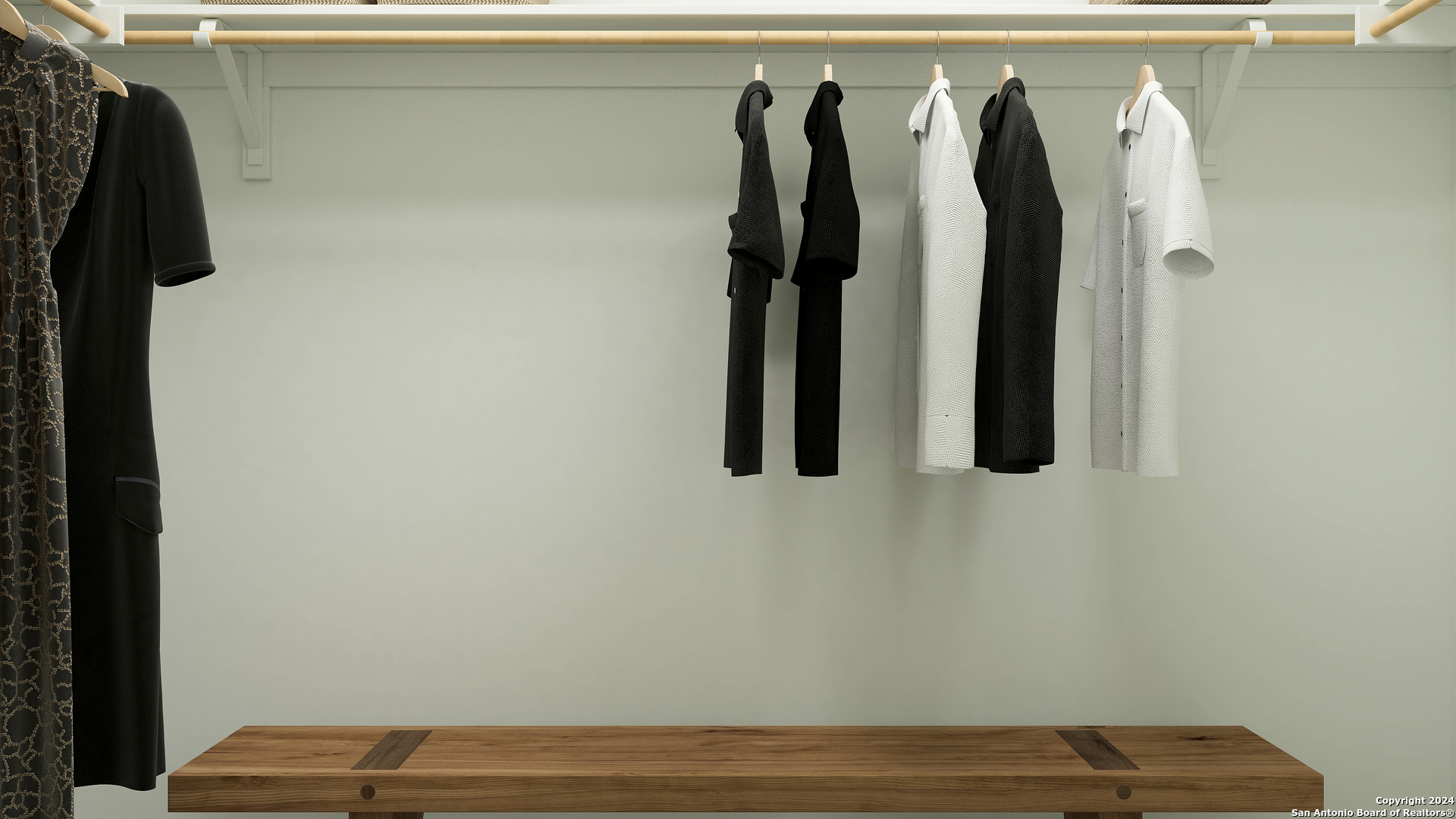 11532 Chestnut Rose Converse, TX 78109 - Photo 20 of 20 a view of walk in closet with clothes