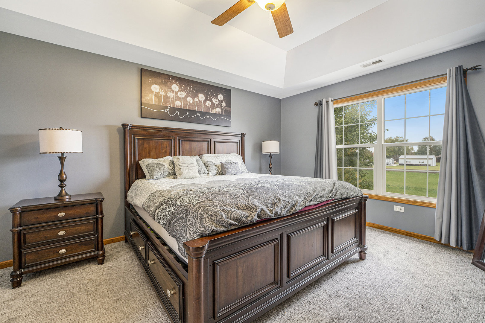 257 Pine Street Beecher, IL 60401 - Photo 13 of 31 a bed room with a bed and a window
