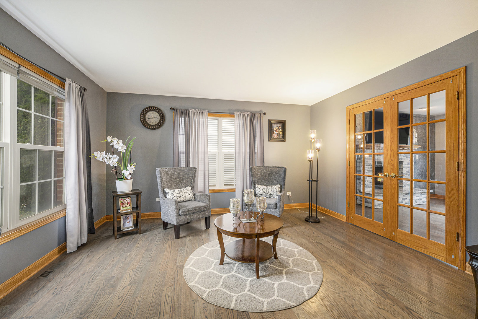 257 Pine Street Beecher, IL 60401 - Photo 10 of 31 a living room with furniture and wooden floor