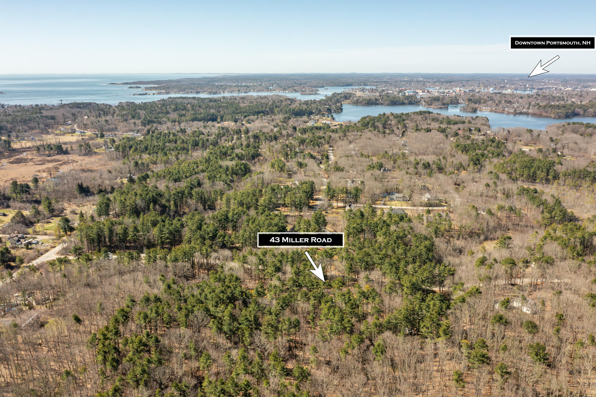 43 Miller Road Kittery, ME 03905 - Photo 28 of 28 aerial-4