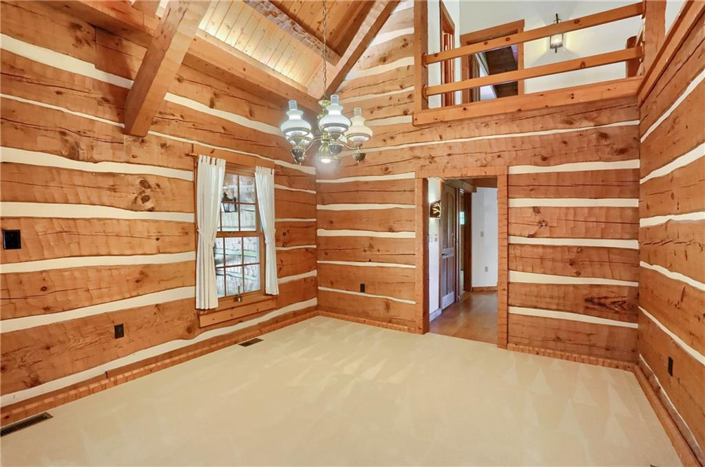 135 Mekis Road Valencia, PA 16059 - Photo 12 of 49 a view of an empty room with a staircase