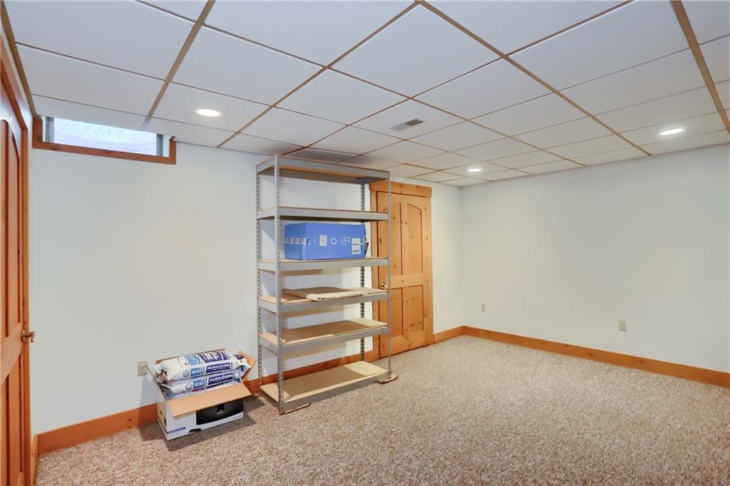 135 Mekis Road Valencia, PA 16059 - Photo 32 of 49 a view of room with air conditioner duct and empty shelves