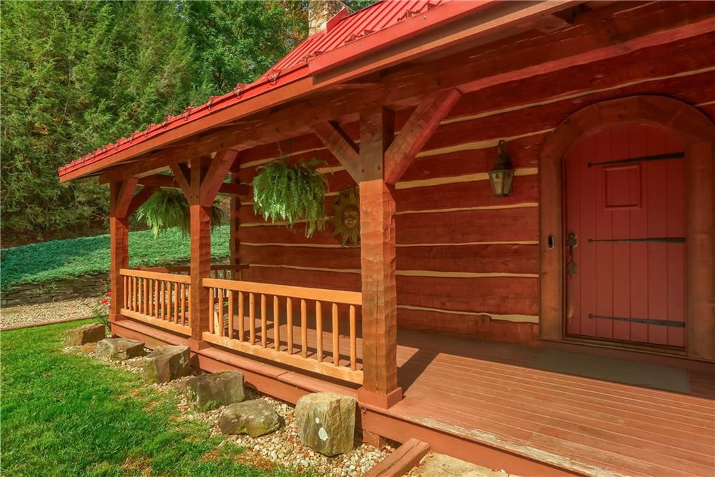 135 Mekis Road Valencia, PA 16059 - Photo 7 of 49 a view of backyard with deck and wooden floor