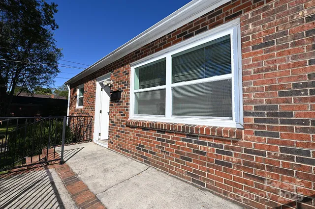 a view of house and front door