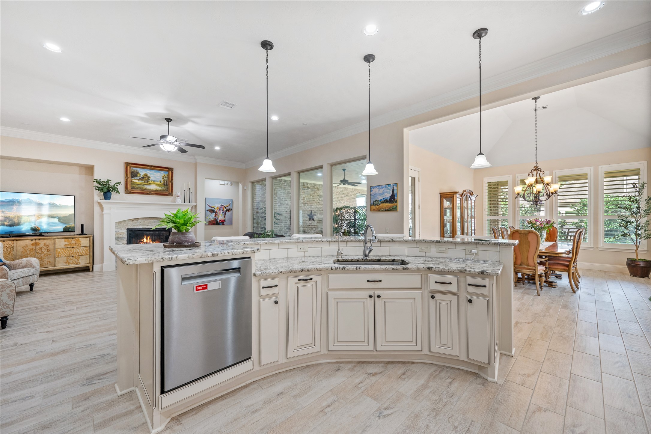 19911 Cullen Ridge Drive Porter, TX 77365 - Photo 14 of 42 Raised Dishwasher for convenience.....