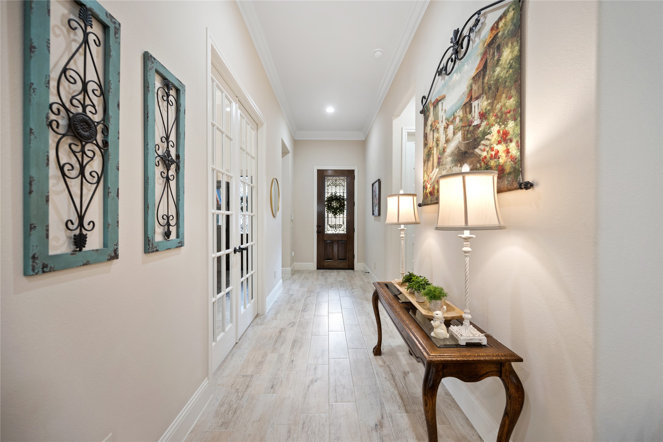 19911 Cullen Ridge Drive Porter, TX 77365 - Photo 4 of 42 a hallway with wooden floor