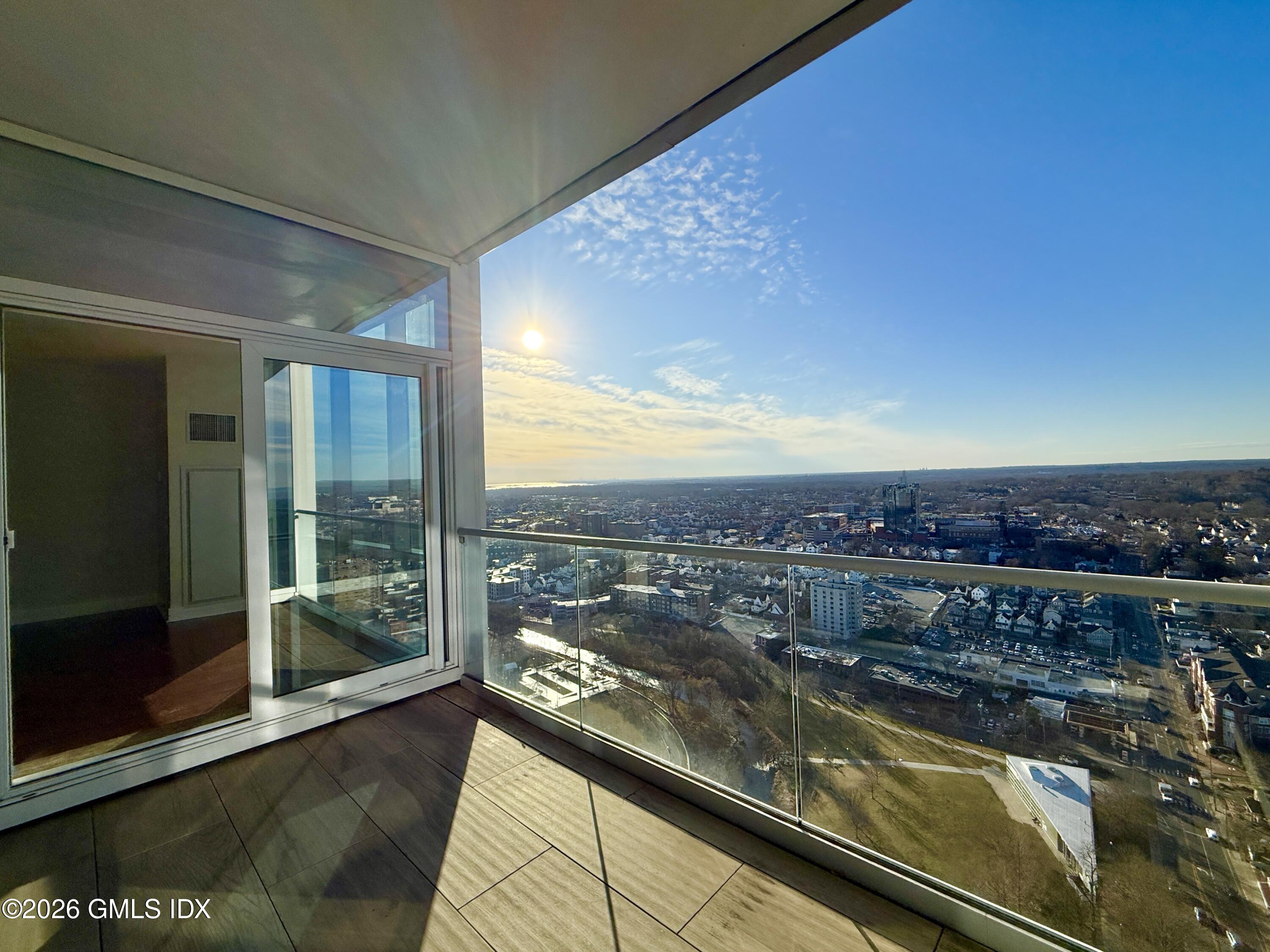 1 Broad Street, Unit PHD2 Stamford, CT 06901 - Photo 8 of 19 a view of a city from a balcony