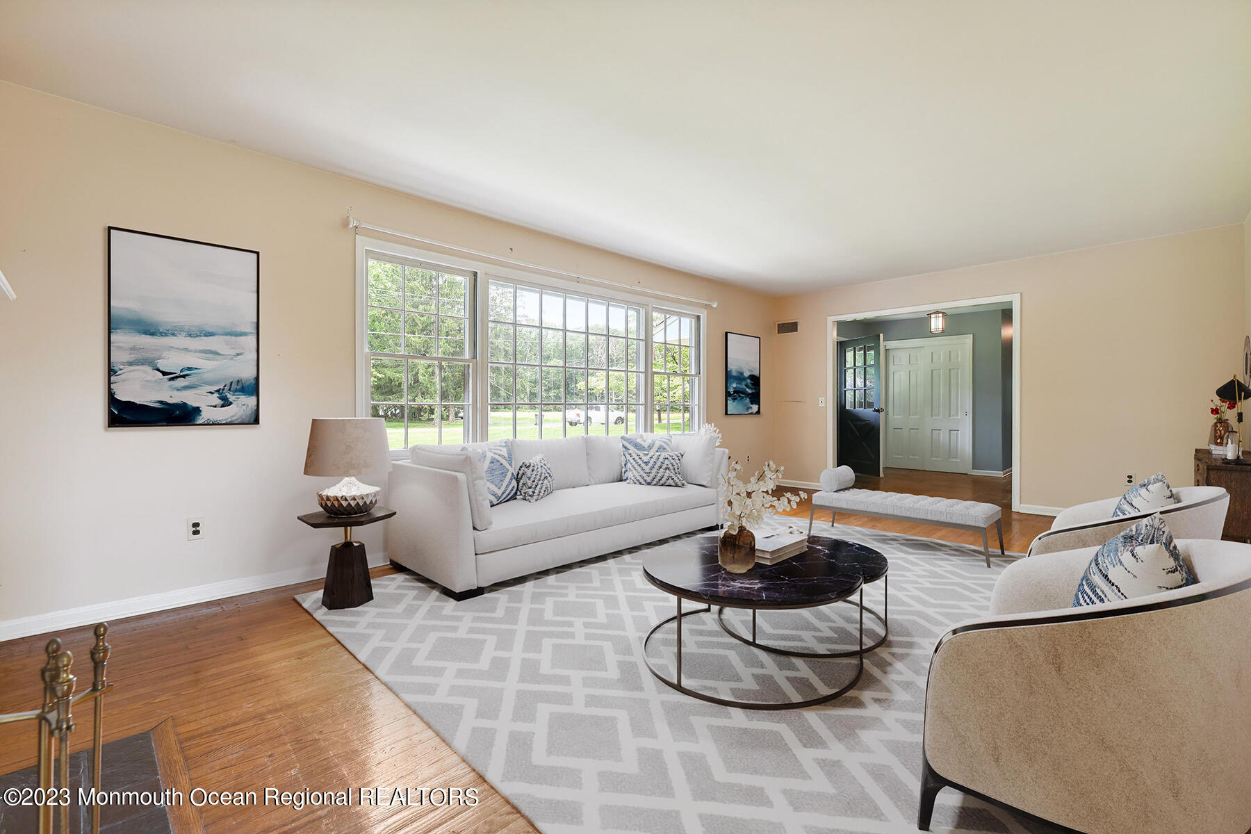 29 Willow Brook Road Holmdel, NJ 07733 - Photo 4 of 35 a living room with furniture and a large window