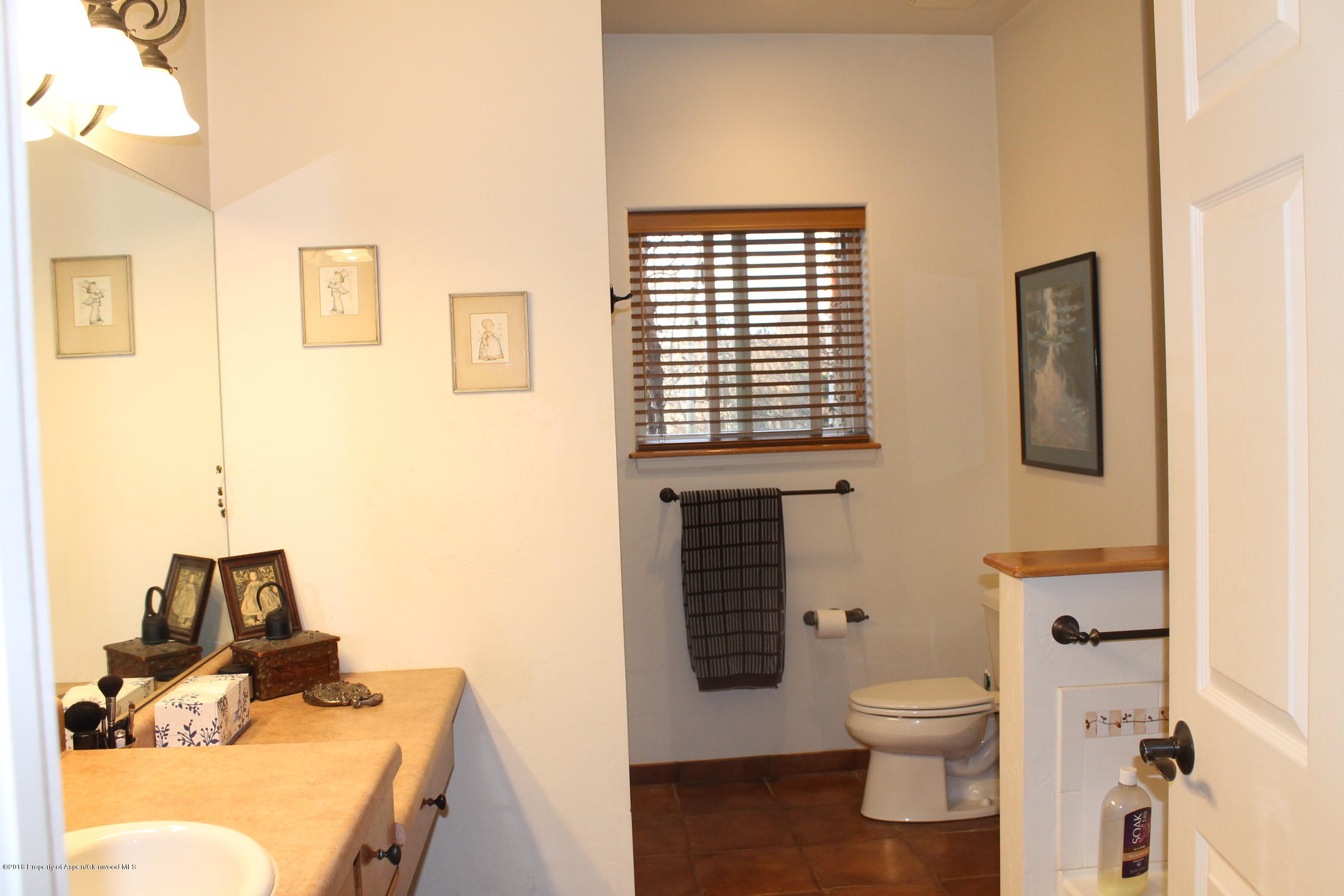 1229 Sage Court Rifle, CO 81650 - Photo 9 of 26 a bathroom with a toilet sink and mirror