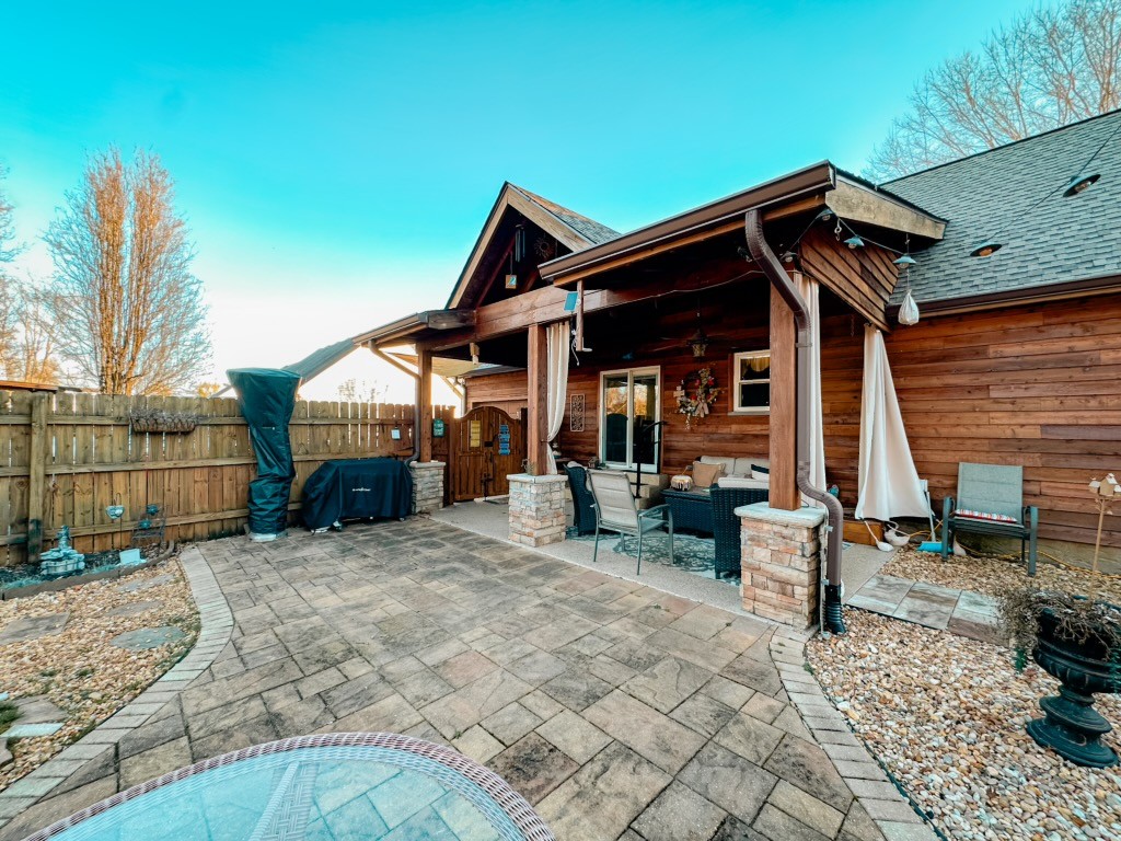 5124 East Calgary Murfreesboro, TN 37129 - Photo 22 of 32 a view of a house with backyard and sitting area