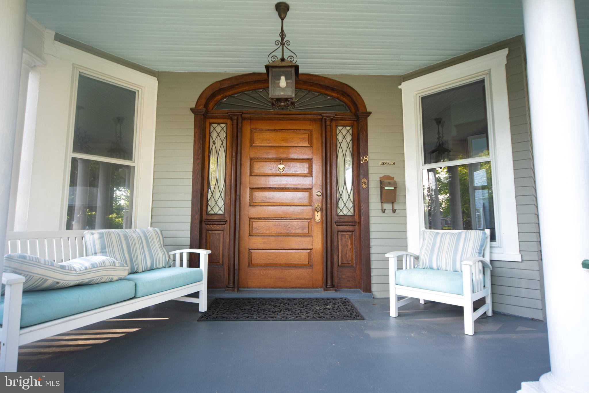 18 Clarke Place Frederick, MD 21701 - Photo 4 of 74 a hallway with furniture and a window