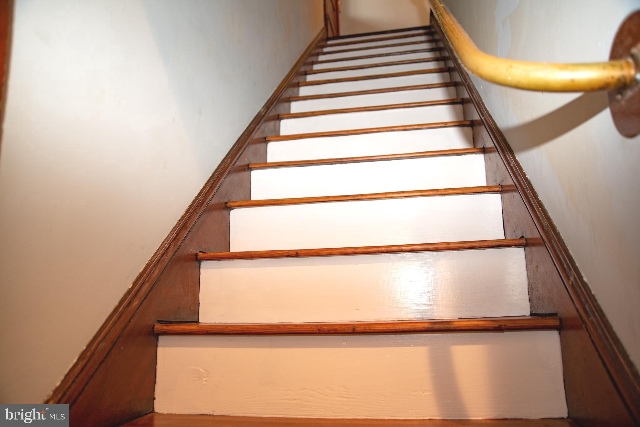 18 Clarke Place Frederick, MD 21701 - Photo 48 of 74 Kitchen Stairs