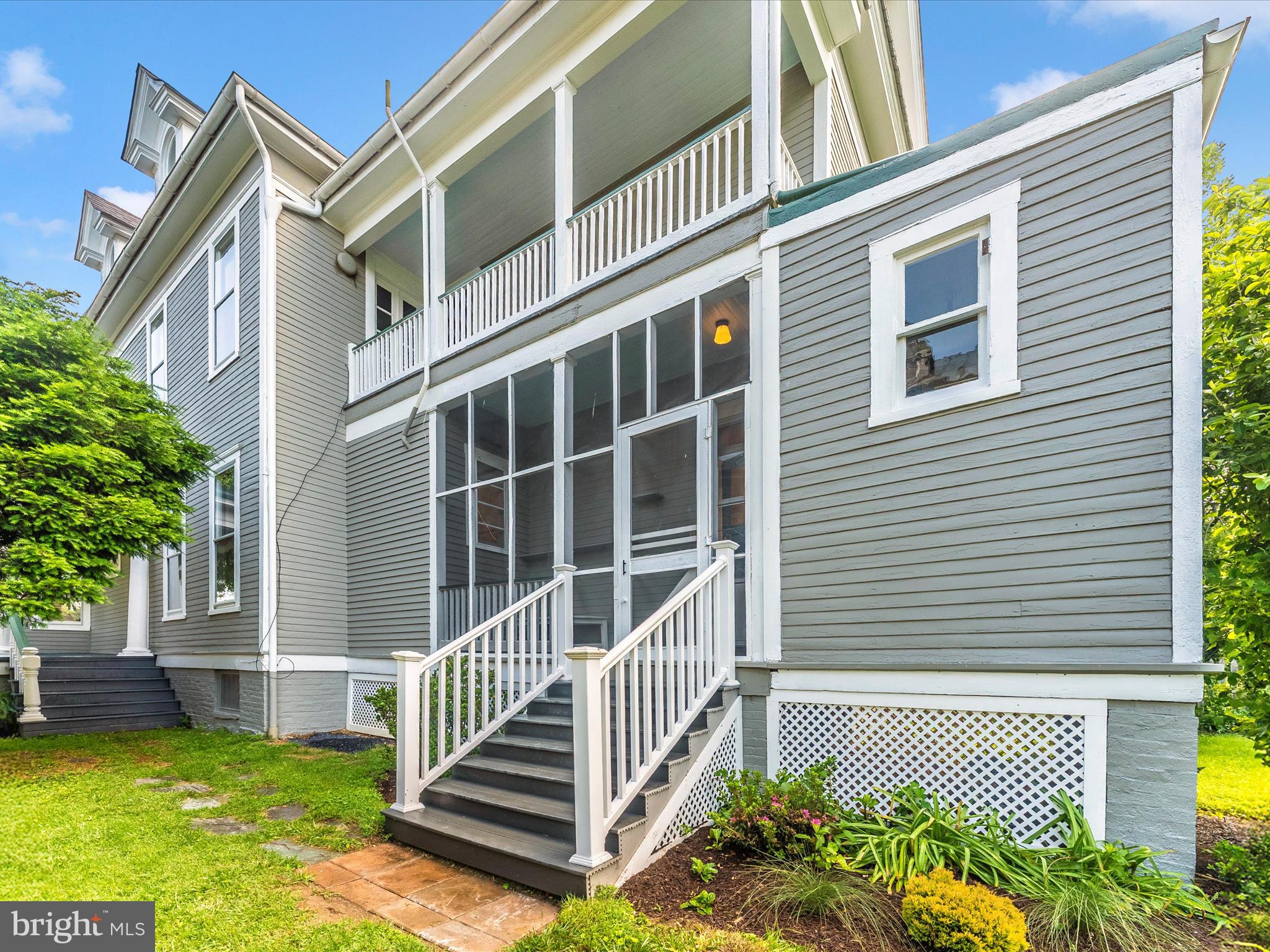 18 Clarke Place Frederick, MD 21701 - Photo 60 of 74 a front view of a house with a garden