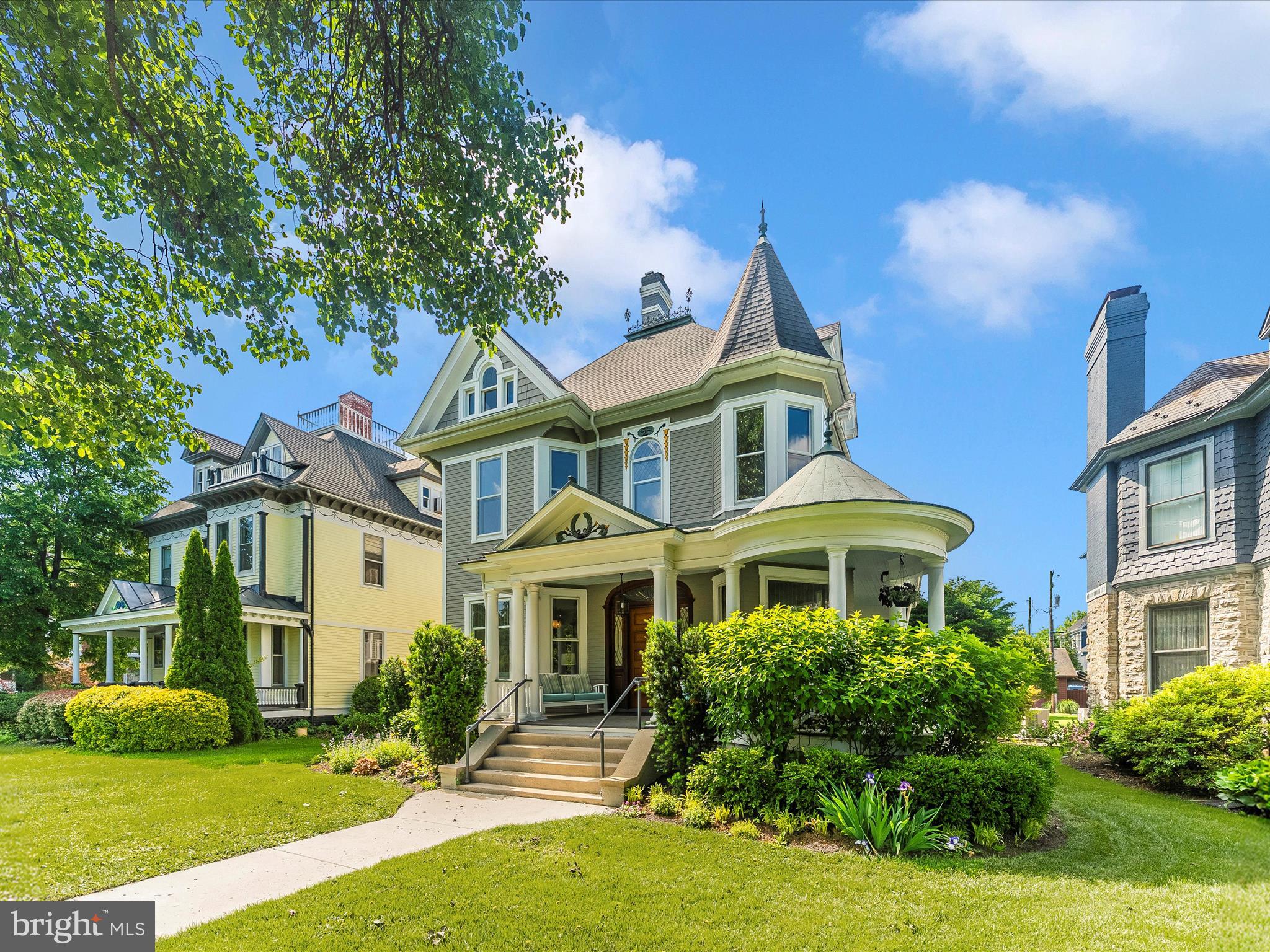 18 Clarke Place Frederick, MD 21701 - Photo 66 of 74 a front view of a house with a yard