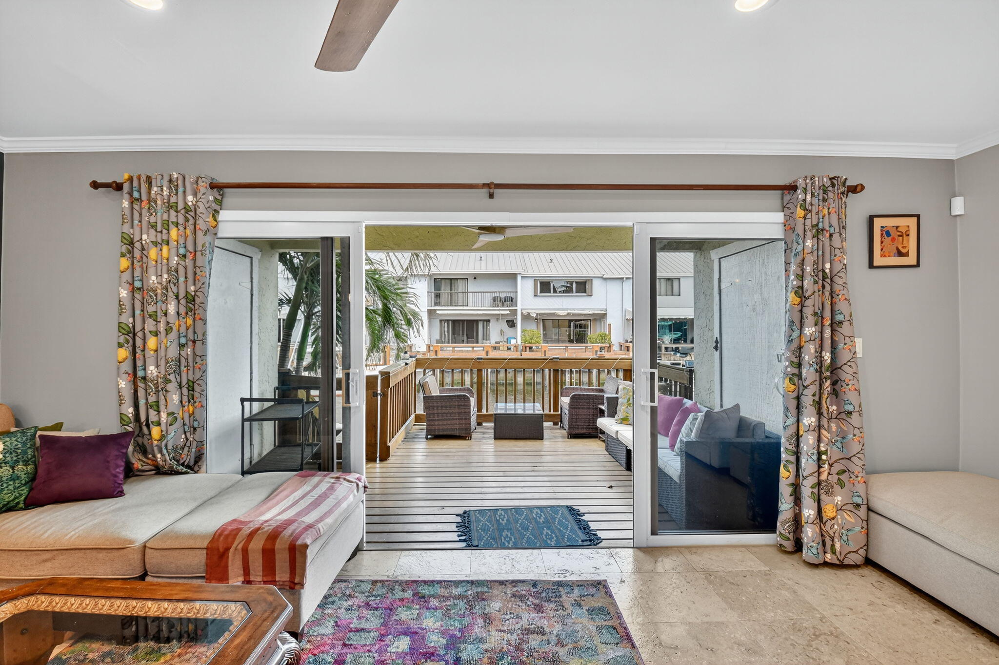 732 Rider Road Boynton Beach, FL 33435 - Photo 15 of 66 a living room with furniture and a large window