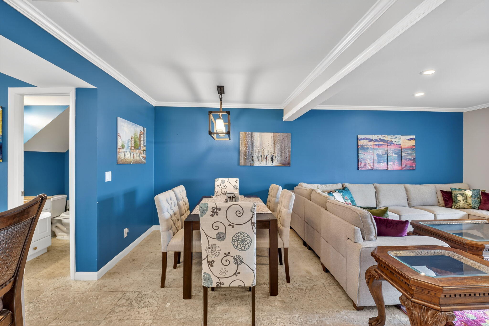 732 Rider Road Boynton Beach, FL 33435 - Photo 18 of 66 a living room with furniture and a table