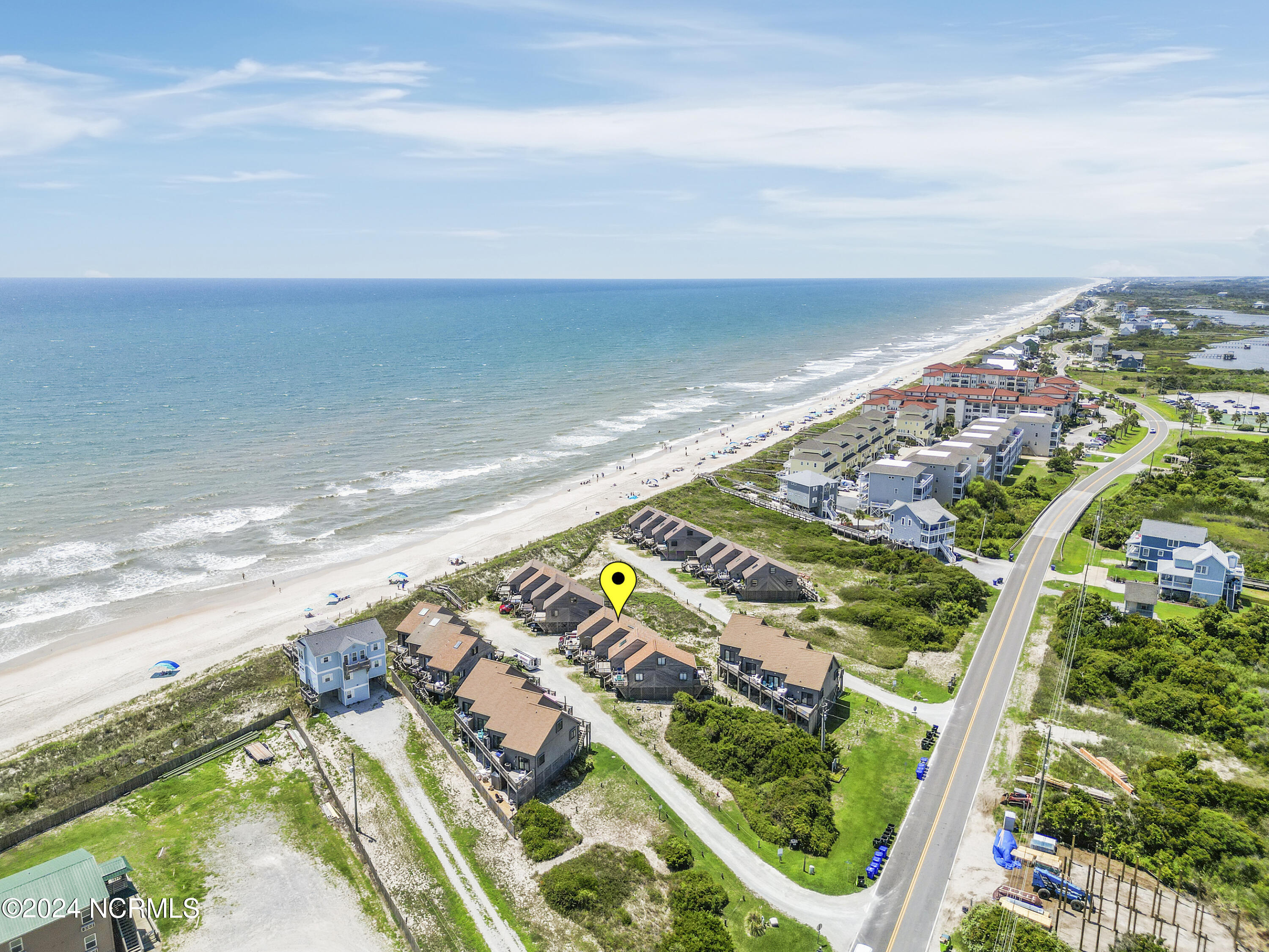 886 New River Inlet Road, Unit 47 North Topsail Beach, NC 28460 - Photo 3 of 54 Drone Aerial