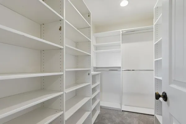 a view of walk in closet