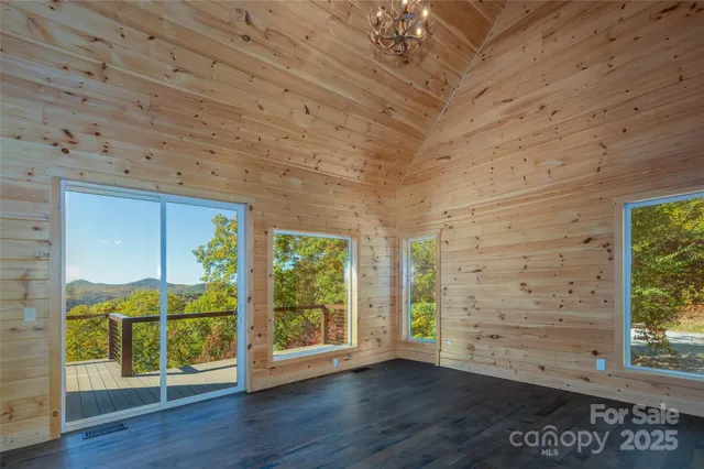 wooden floor in an empty room