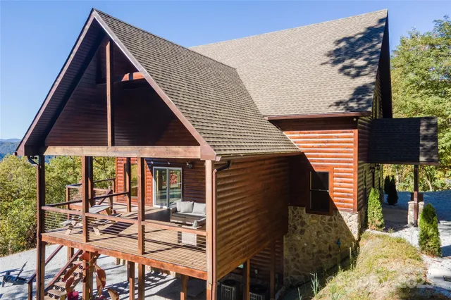 front view of a house with a porch