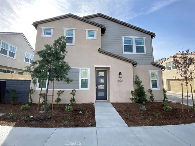 a view of a house with patio