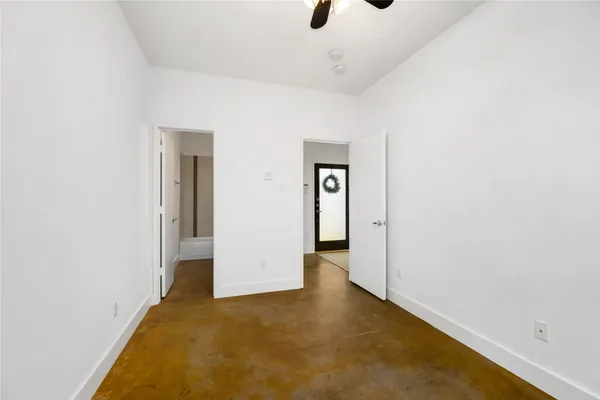 wooden floor in an empty room