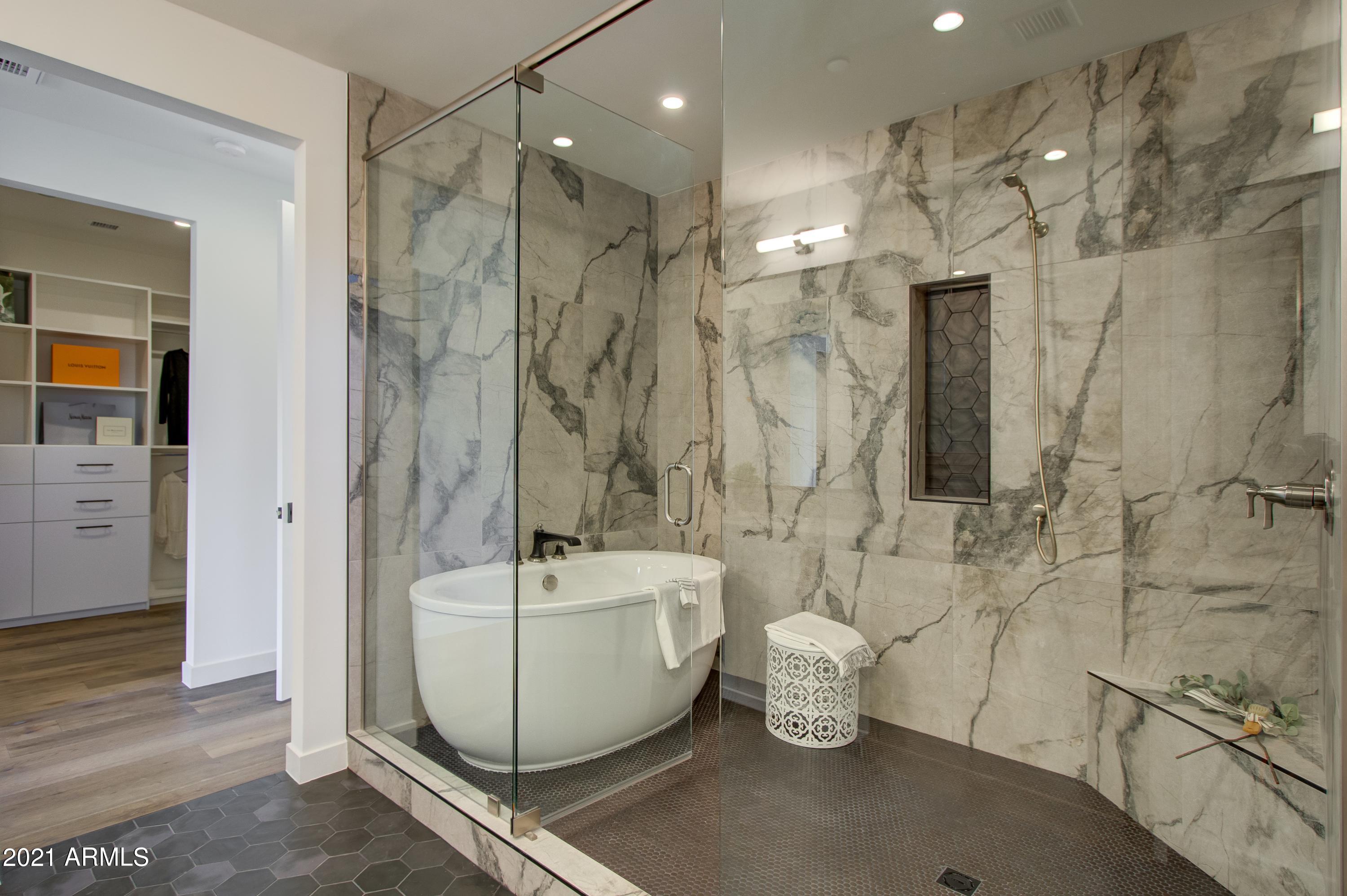 6500 East Camelback Road, Unit 1006 Scottsdale, AZ 85251 - Photo 32 of 40 031_Master Bath and Shower