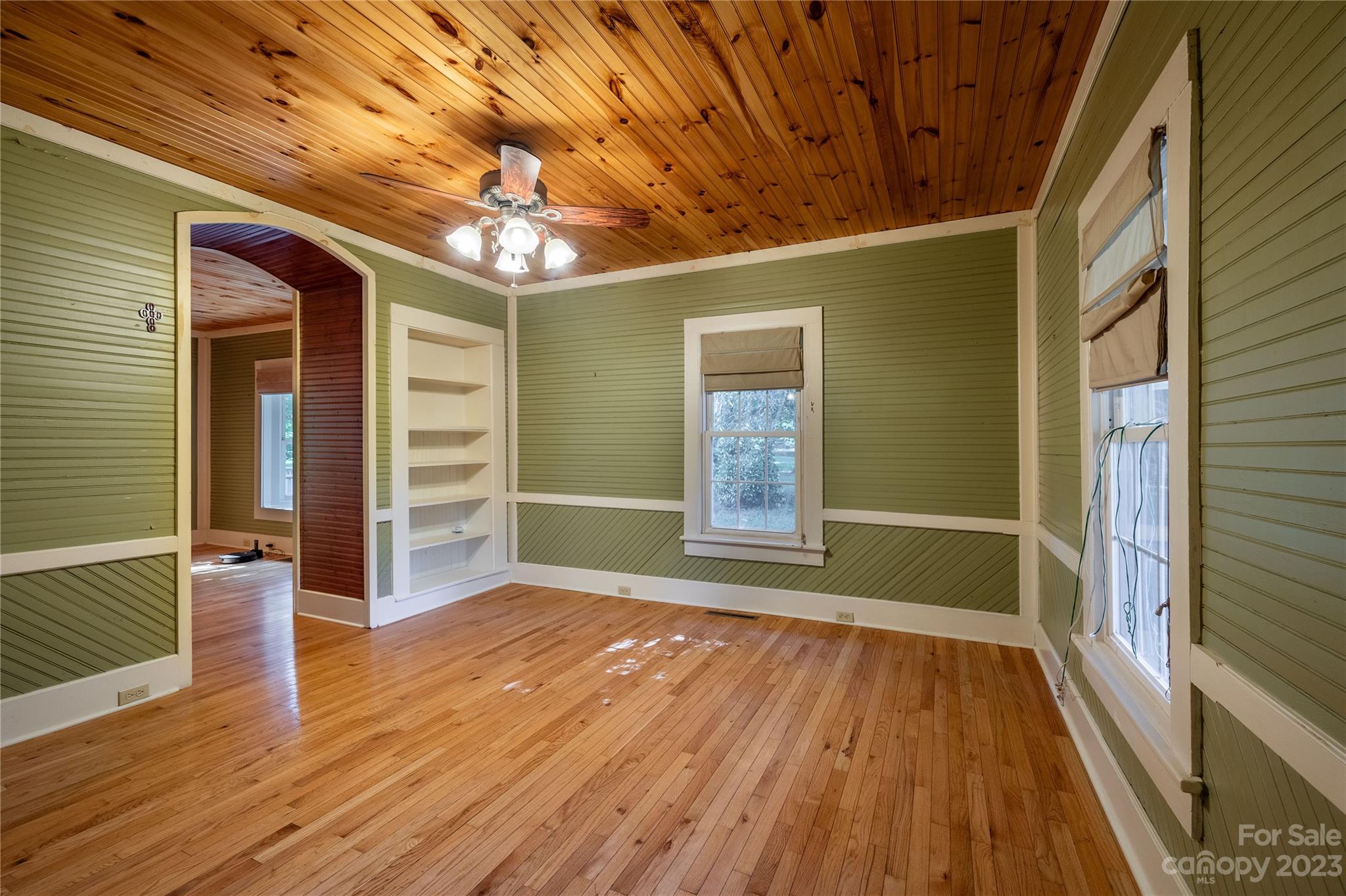 611 Vinearden Road Morganton, NC 28655 - Photo 7 of 32 a view of outdoor space with wooden floor and windows