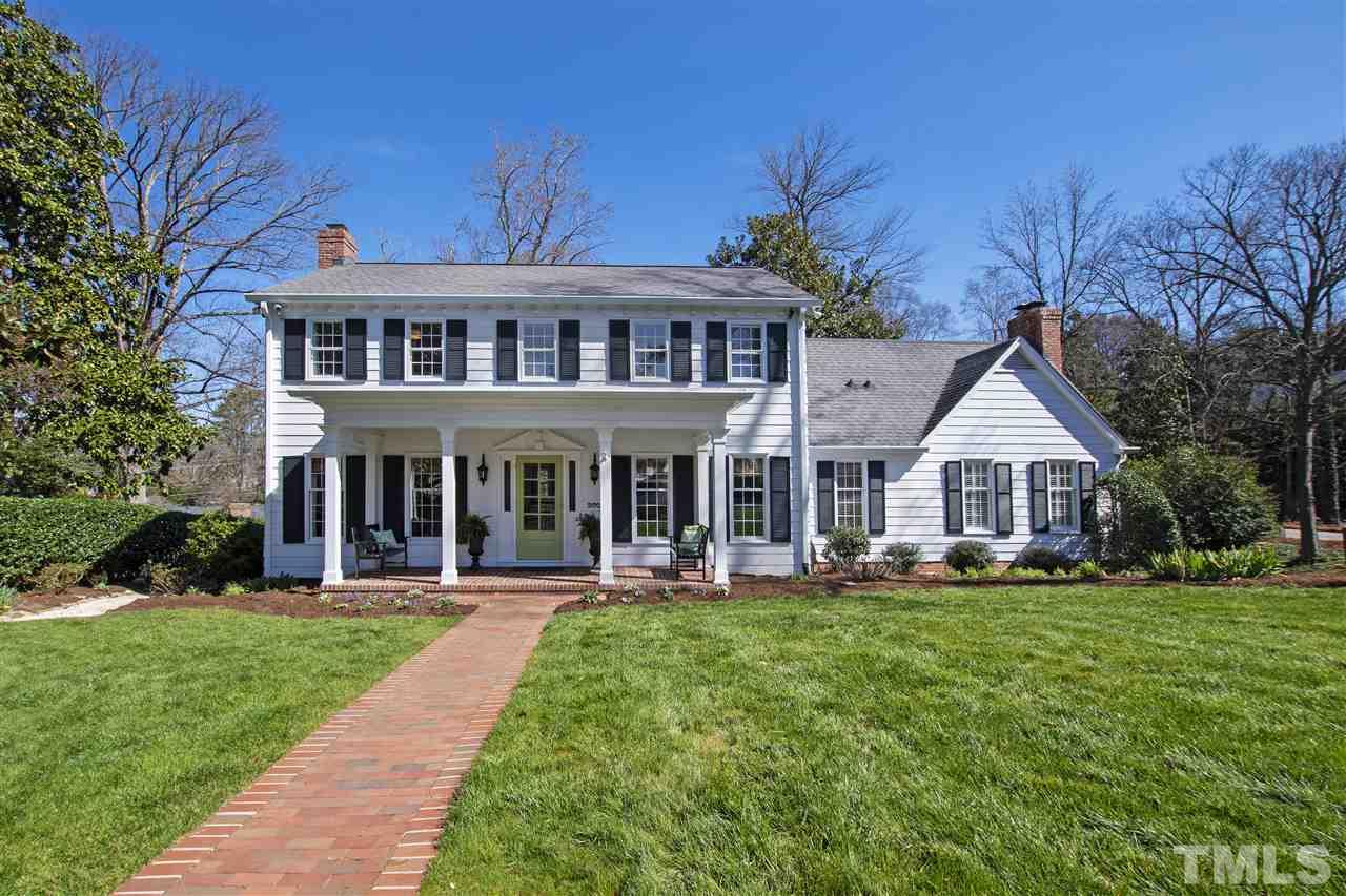 2000 Lewis Circle Raleigh, NC 27608 - Photo 1 of 30 a front view of house with yard and green space